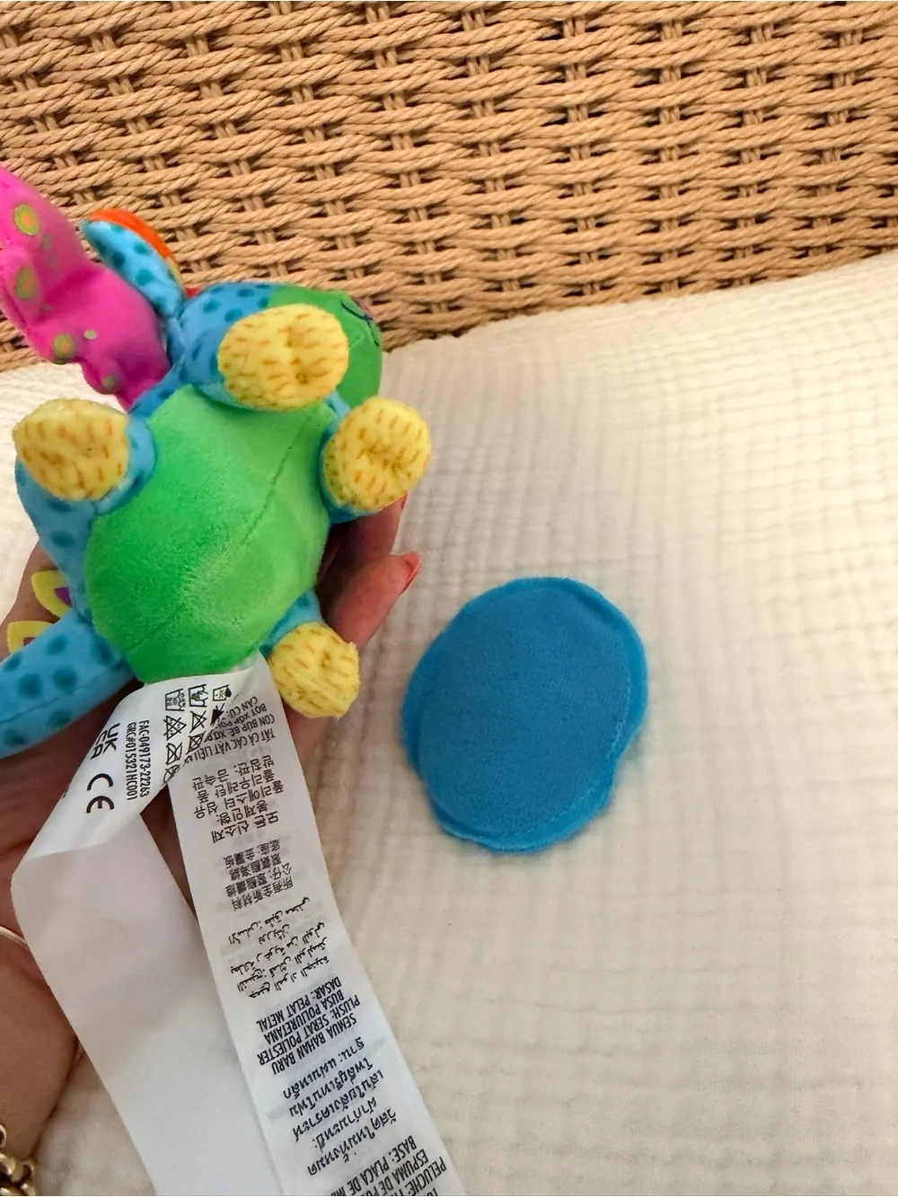 Disney parks flying creature shoulder pal plush
